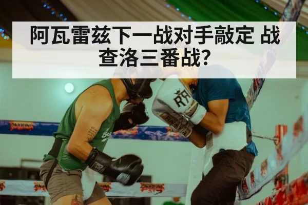 阿瓦雷兹下一战对手敲定 战查洛三番战？